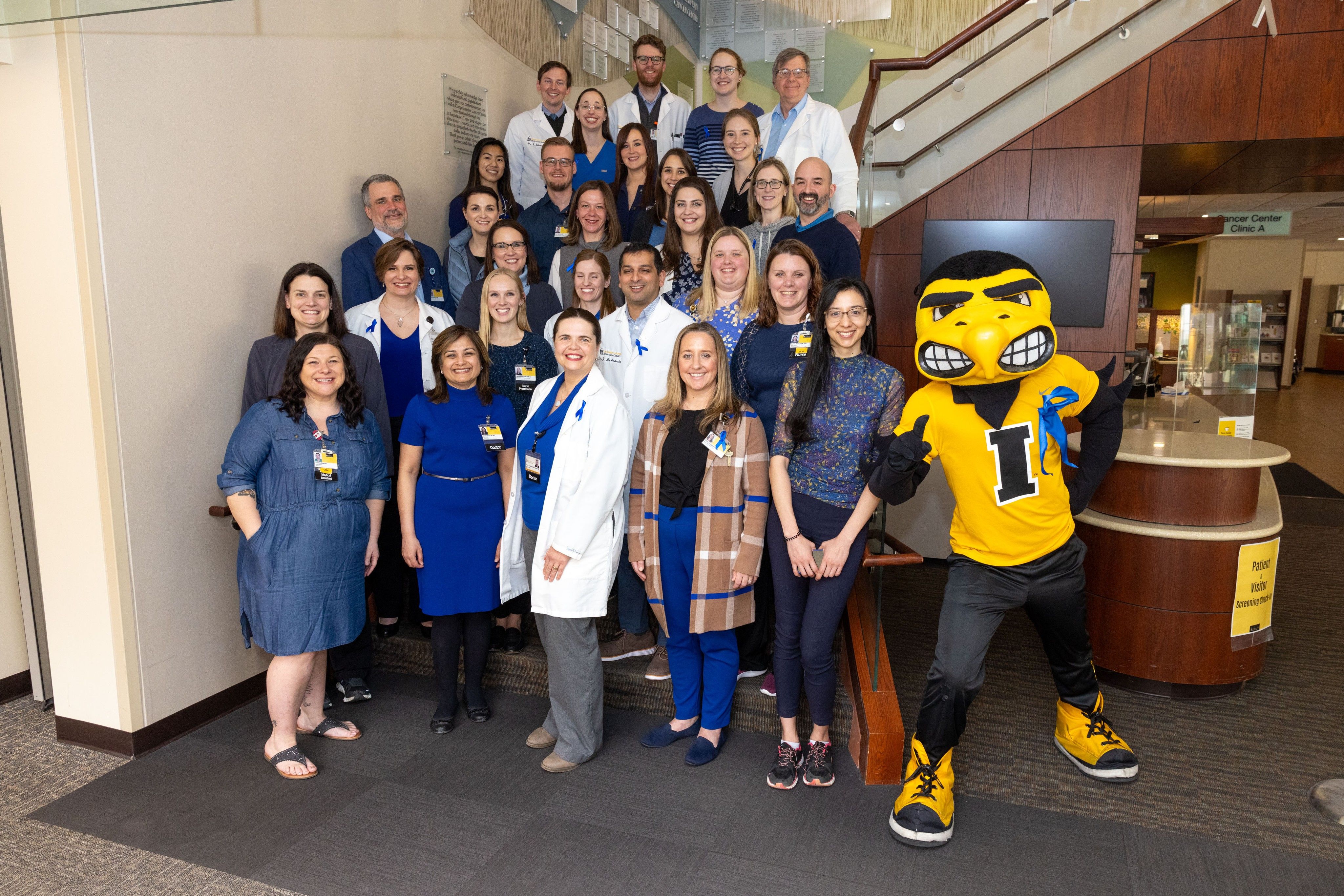 Dress blue in March for Colorectal Cancer Awareness Month